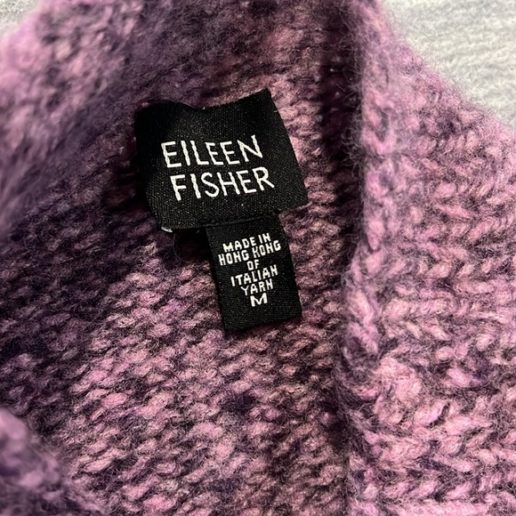 Ellen Fisher Women's Purple Sweater size M - Picture 4 of 7
